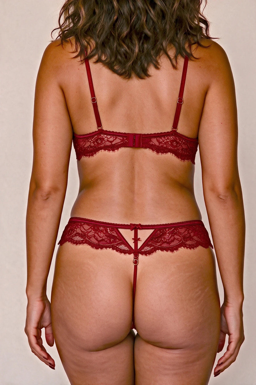 Body pour femme - CILYANE Rouge