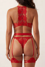 Set of four pieces - JOLYE Red 