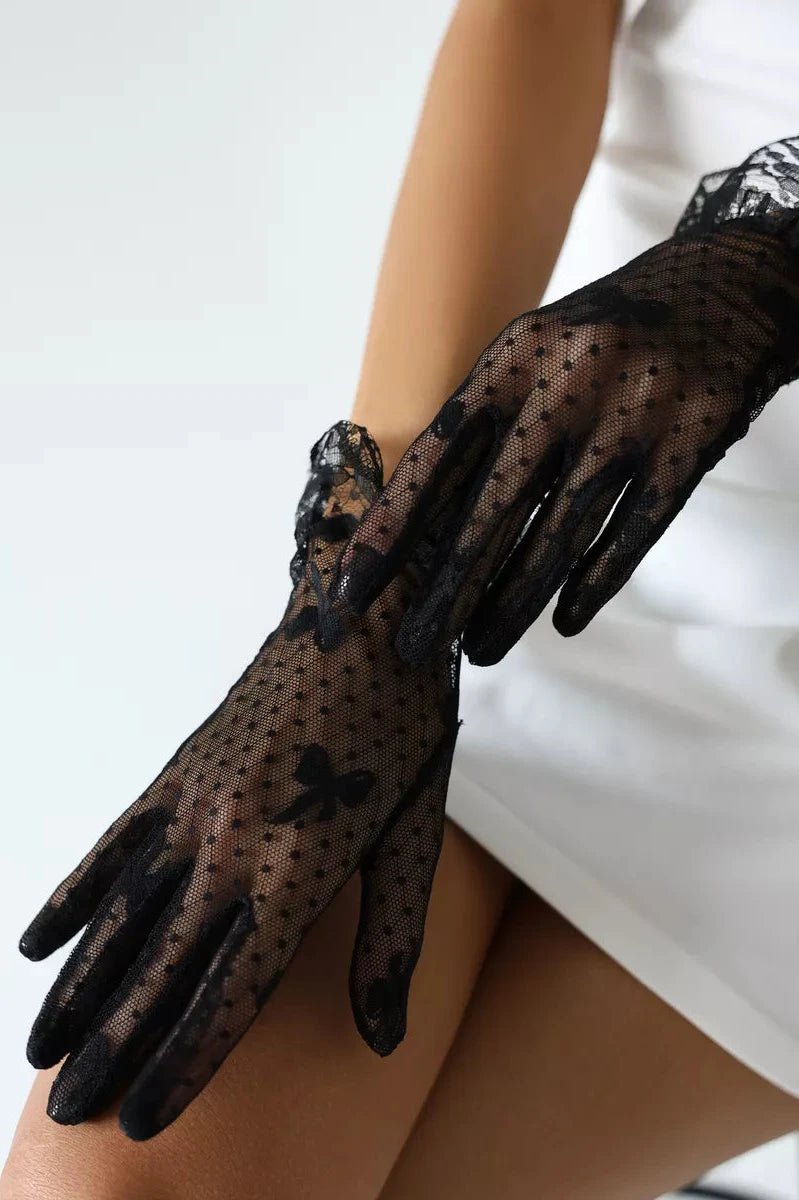 Gants en dentelle pour femme - HANAS - NAKED Underwear FR